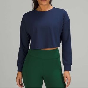Lululemon Muscle Love Long Sleeve Nigh Sea